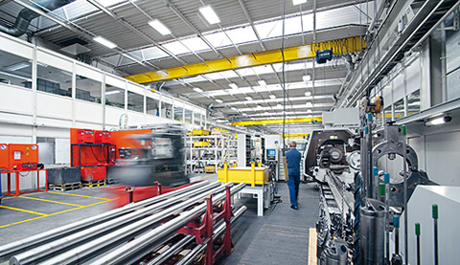 LED Panel Light install in a Germany factory LED Panel Light install in a Germany factory