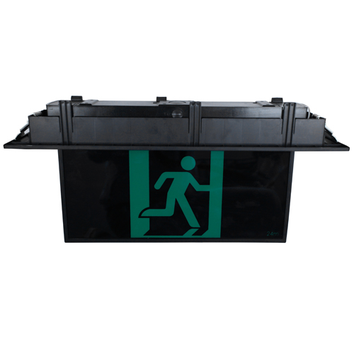 Black Recessed LED Exit Sign(EB960-RB)