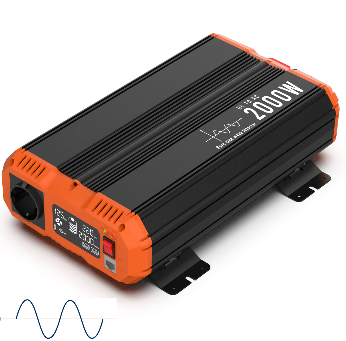 2000W Pure Sine Wave Power Inverter